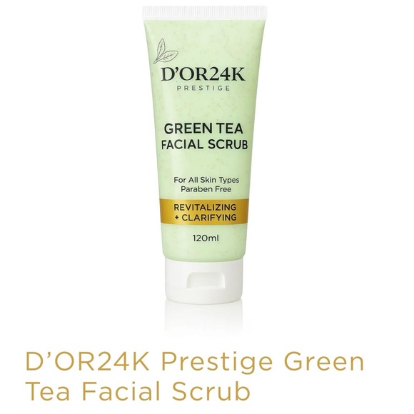 D’OR24K Prestige Sealed Green Tea Facial Scrub